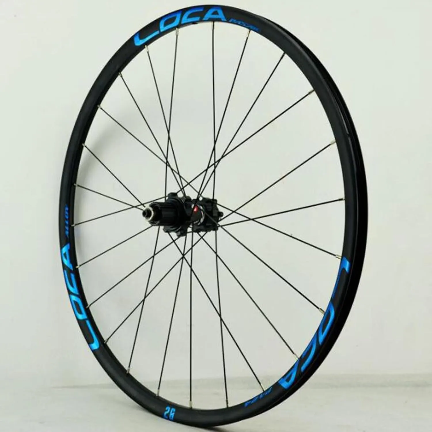 26 27.5 29in Mountain Bike Wheel Set,Micro Spline 12 Speed Aluminum Alloy Straight Pull 24 Holes Double Wall Ultra Light Rims Wheelset (Color : Blue, Size : 26inch)