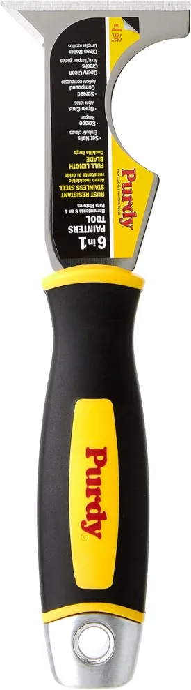 6-in-1 Rust Resistant Stainless Steel Blade