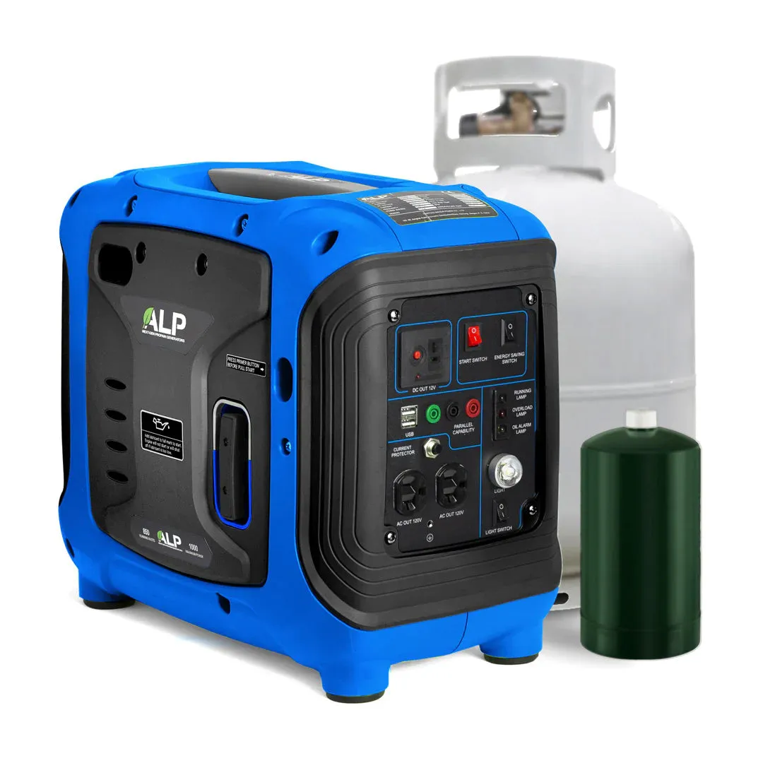 ALP 1000W Portable Propane Generator
