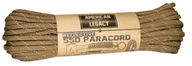American Legacy ® Reflexall ® 550 Paracord Bundles | Coyote Reflective - 50 ft