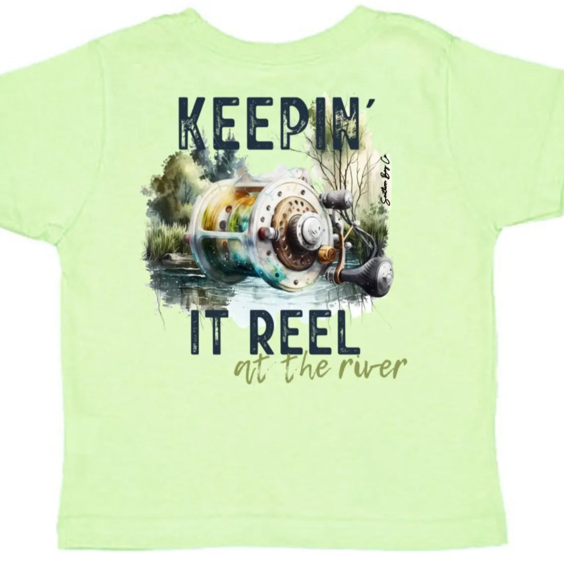 At the River Short Sleeve Kids Tee (D)