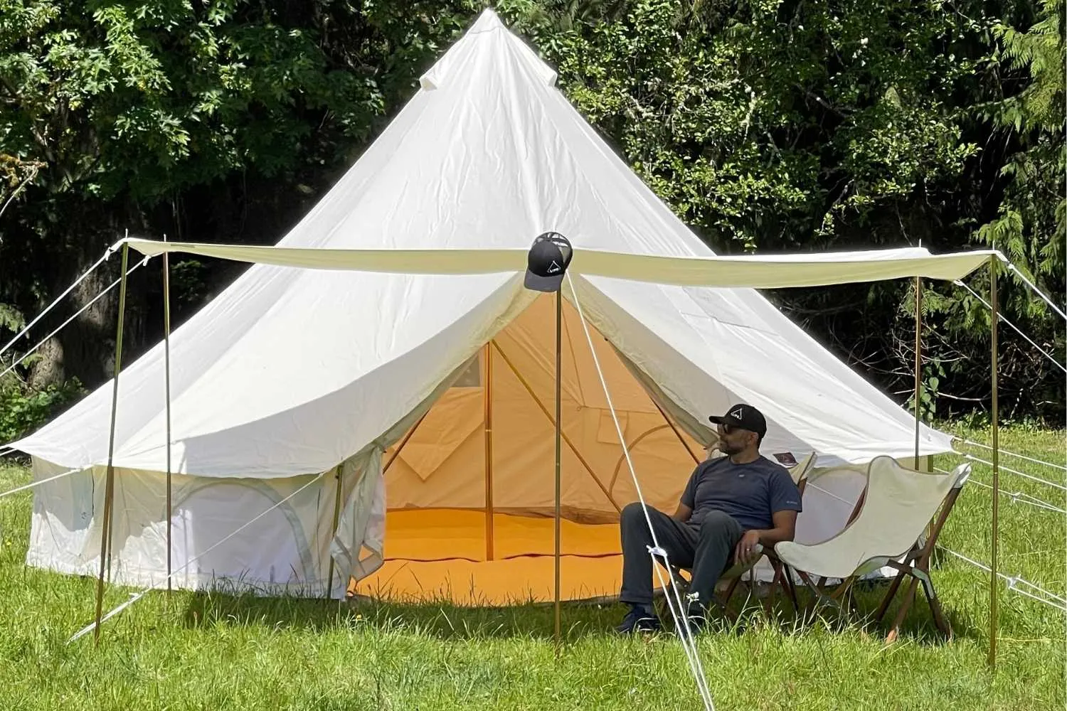 Bell Tent Awning | Entrance Canopy Cover
