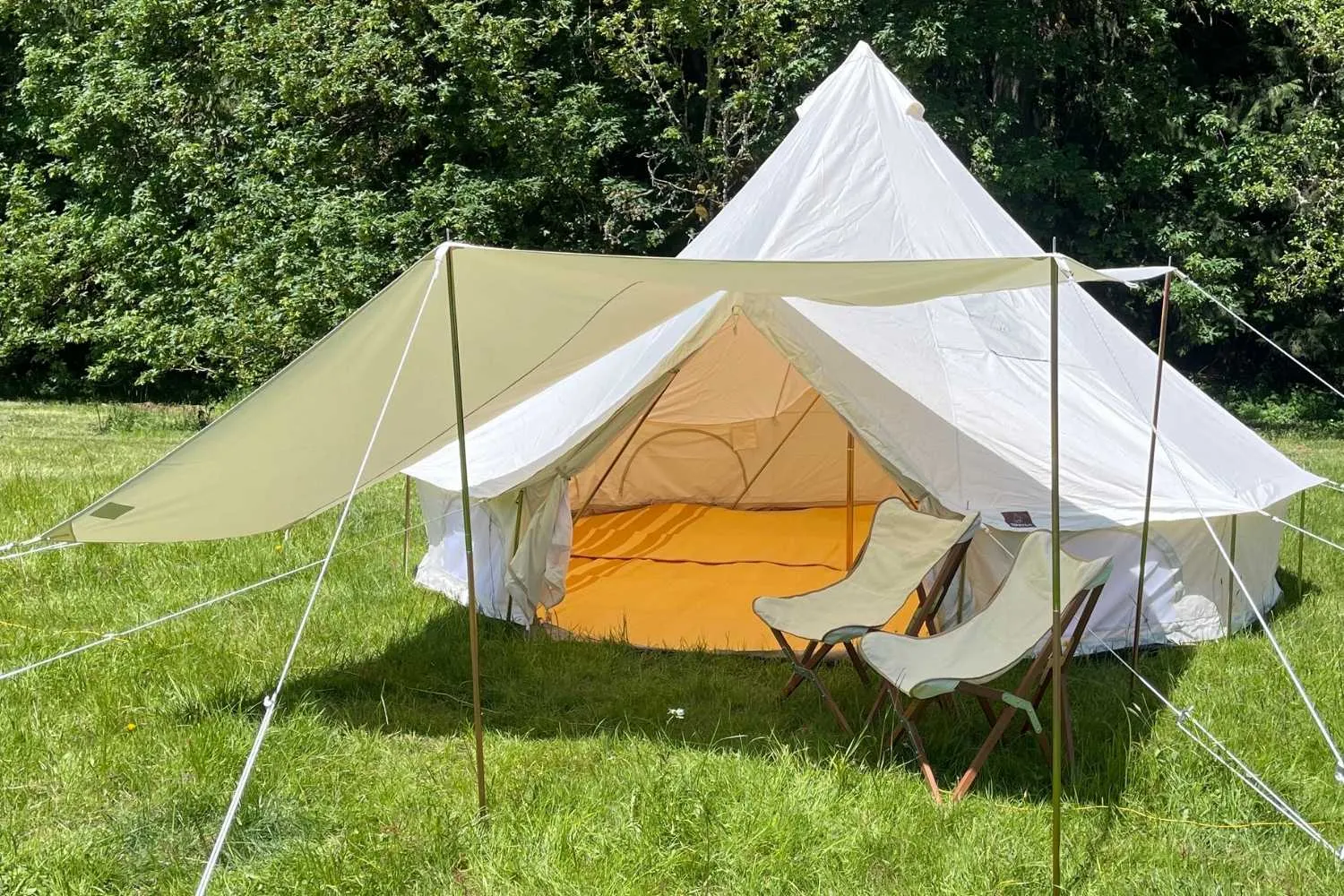 Bell Tent Awning | Entrance Canopy Cover