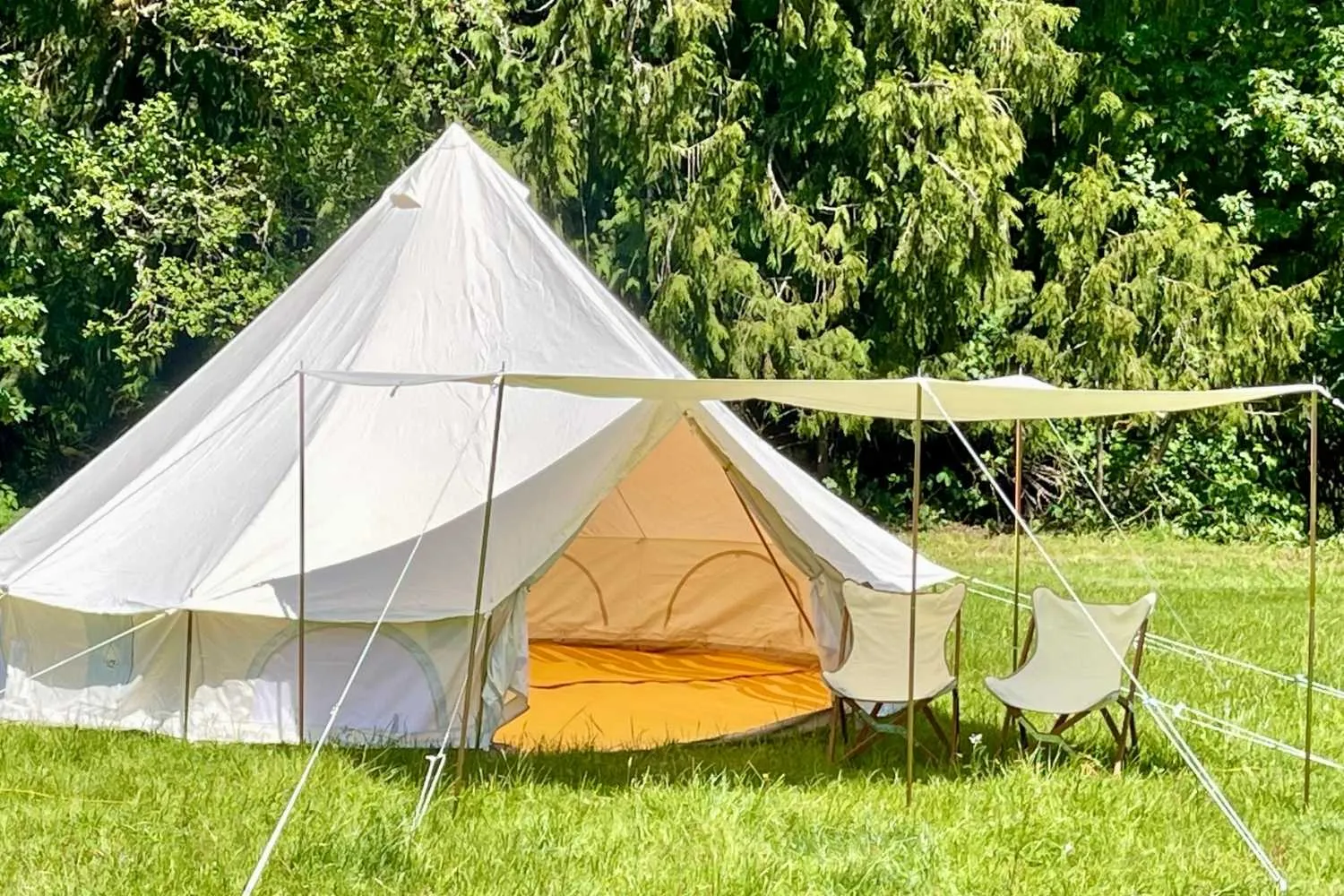 Bell Tent Awning | Entrance Canopy Cover