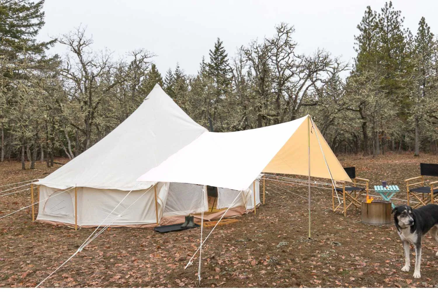 Bell Tent Awning | Entrance Canopy Cover