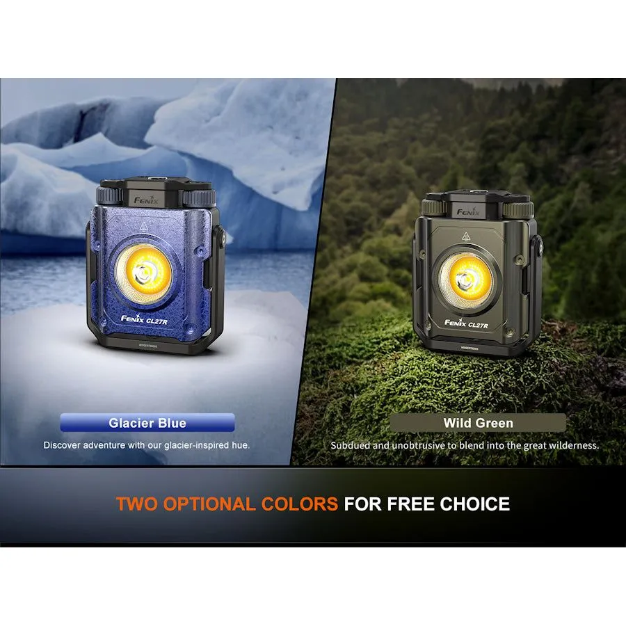 Fenix CL27R Multi-Beam Rechargeable Lantern 1600 Max Lumen - Blue Embossed Edition