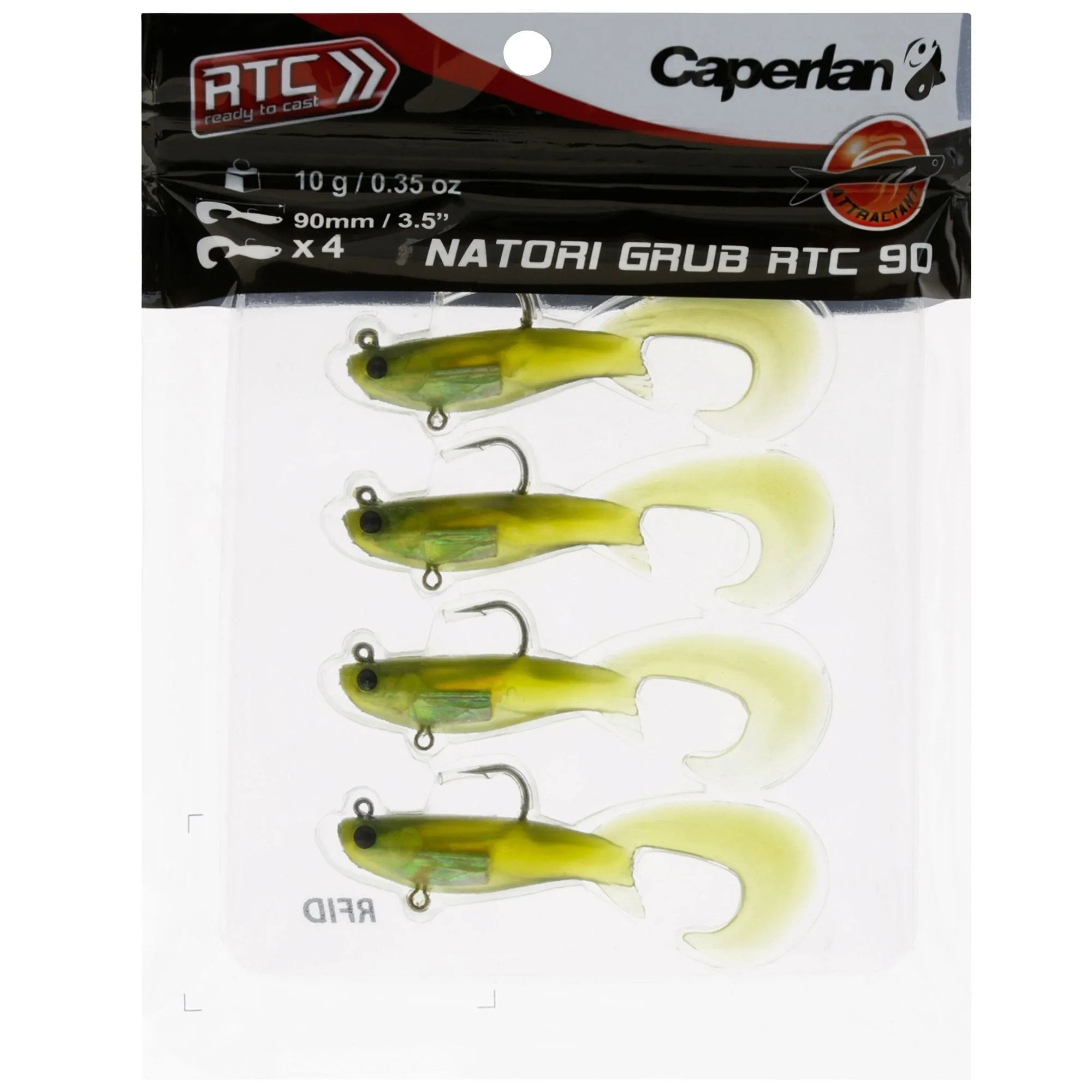 Fishing Lure Natori Grub RTC 90 Soft