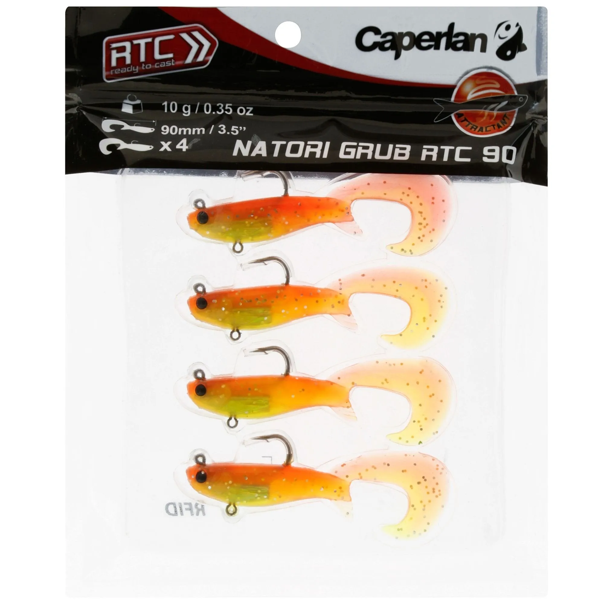 Fishing Lure Natori Grub RTC 90 Soft