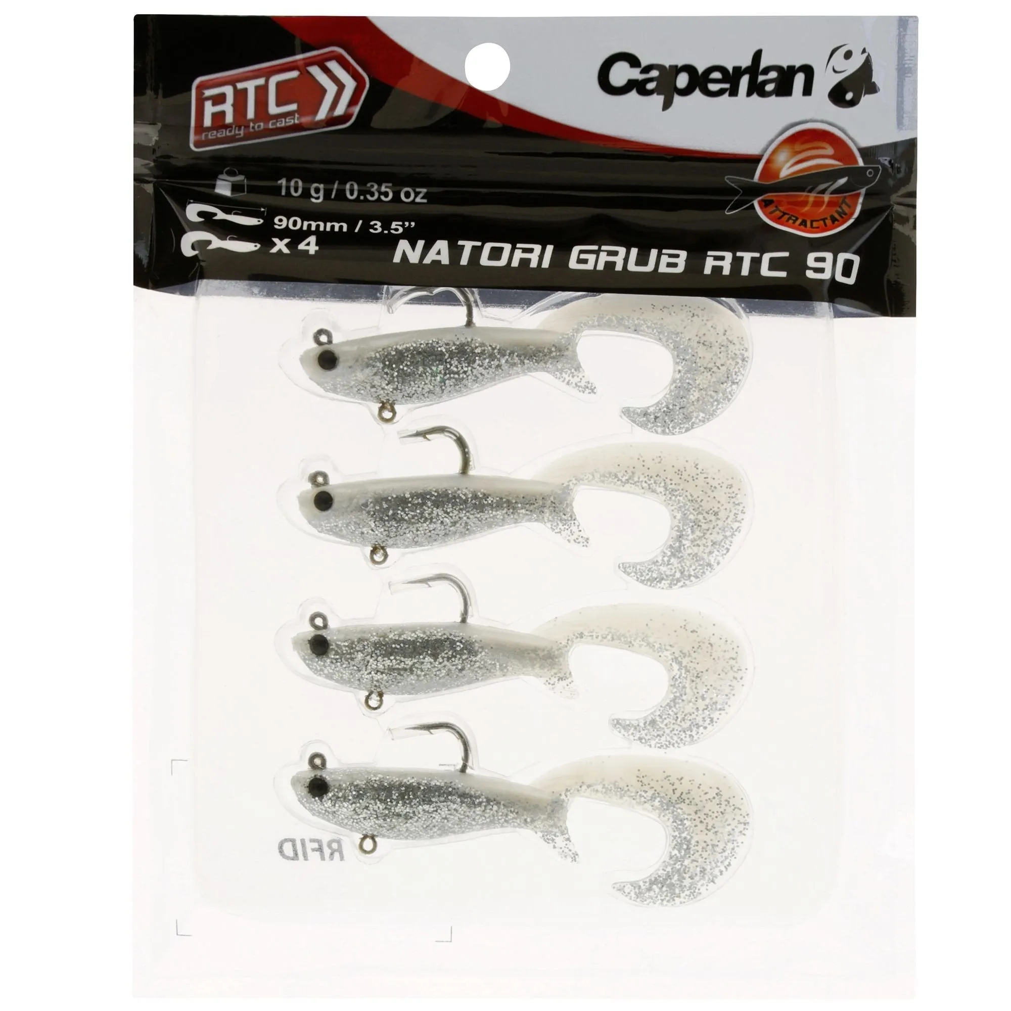Fishing Lure Natori Grub RTC 90 Soft