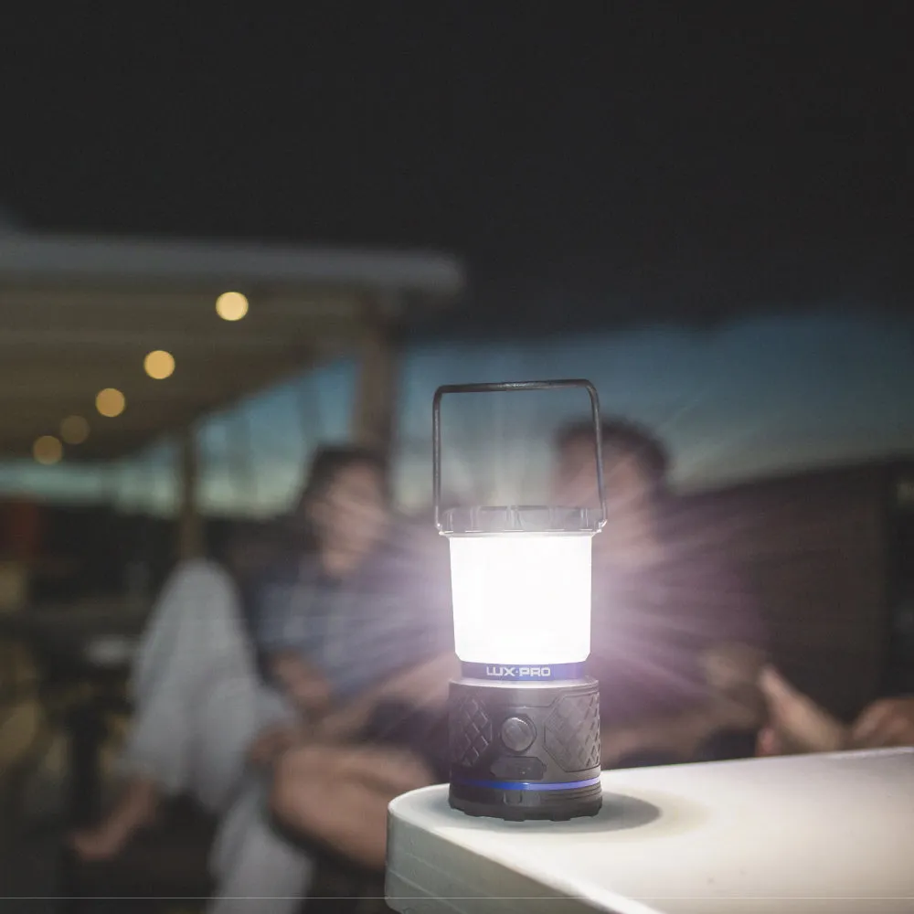 LP1513 Rechargeable Dual-Power 940 Lumen LED Lantern w Diffused Lens