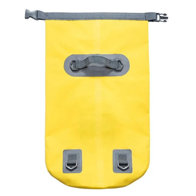 Outdoor Waterproof Dry Dual Shoulder Strap Bag Dry Sack, Capacity: 30L (Yellow)