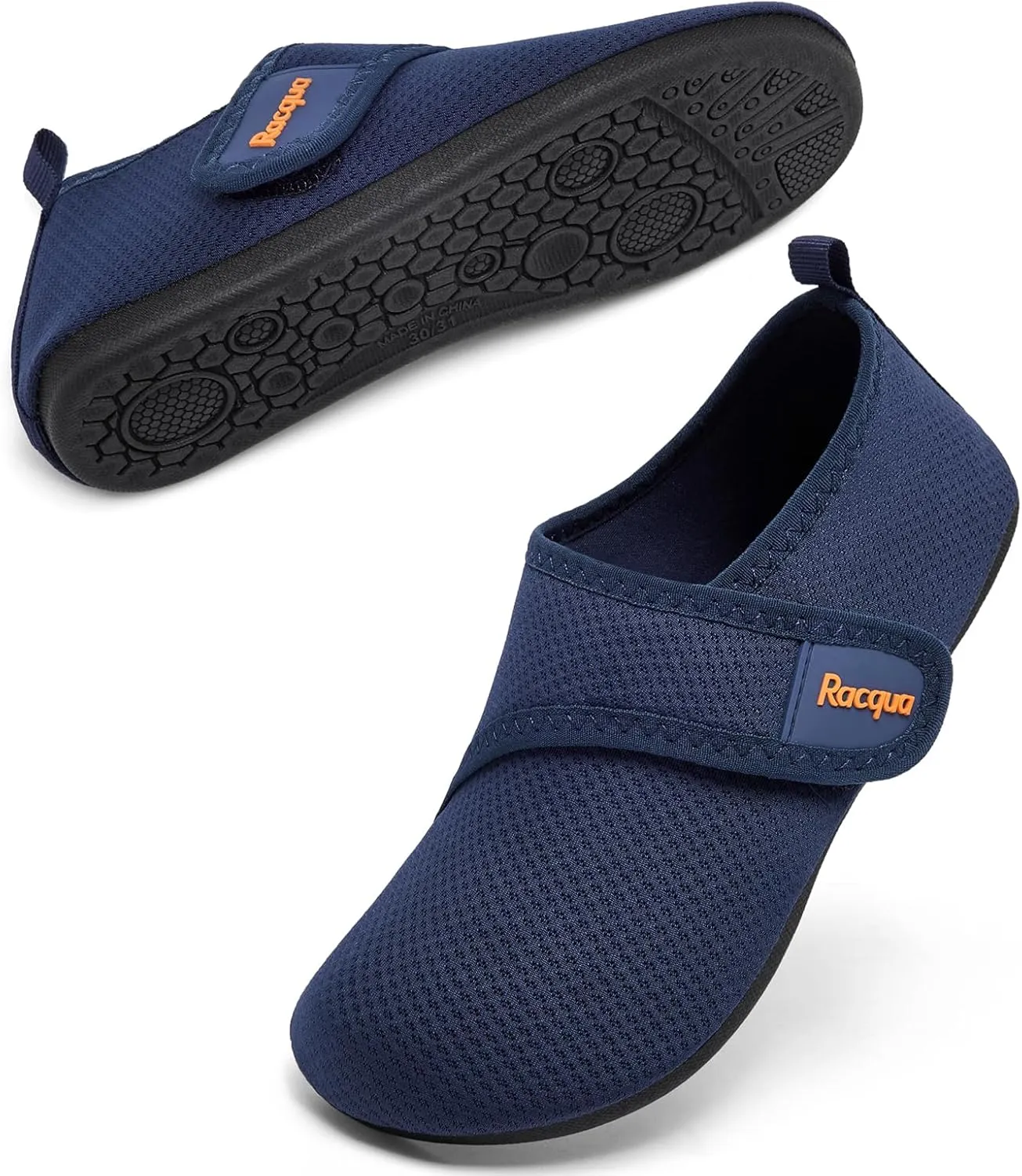 Racqua Toddler Kids Water Shoes Quick Dry Swim Shoes Lightweigh Beach Pool Aqua Shoes for Boy's Girl's (Toddler/Little/Big Kid)