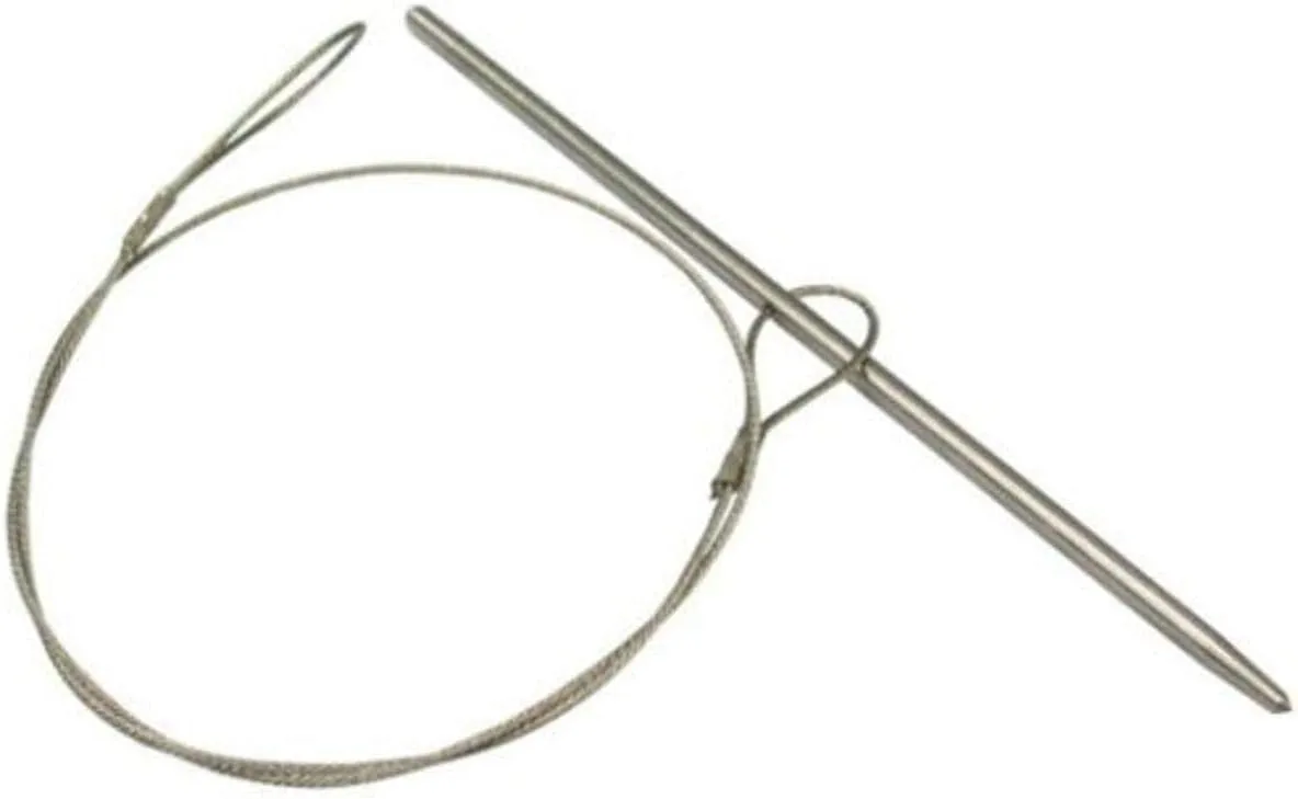 Scuba Choice Scuba Diving Spearfishing Stainless Steel Fish Stringer Cable and Rod, 33"