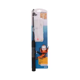 Shakespeare Catch More Fish Travel Rod Bonus Tackle Box included