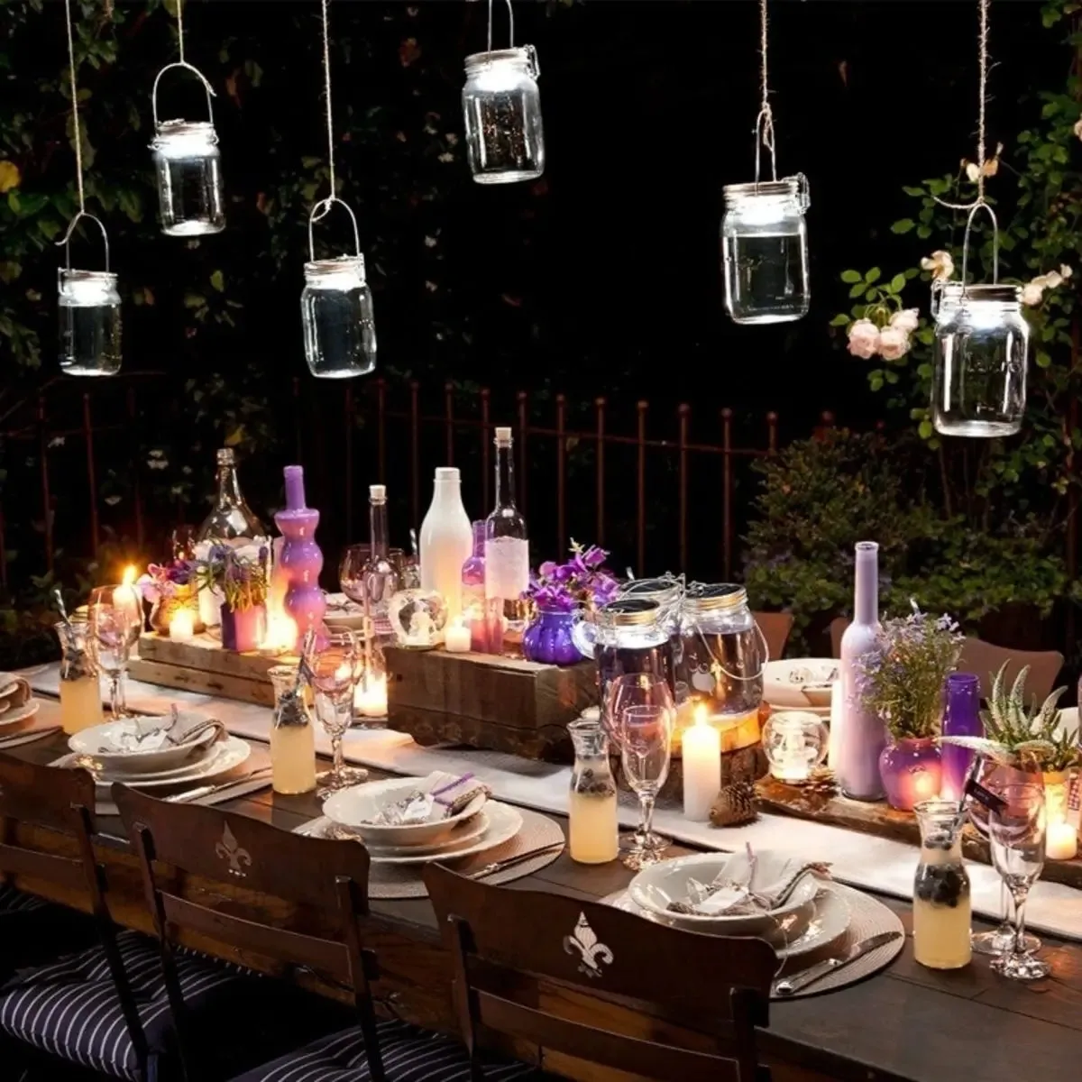 Sonnenglas Mini Solar Jar Decorative Table Light (Set of 4)