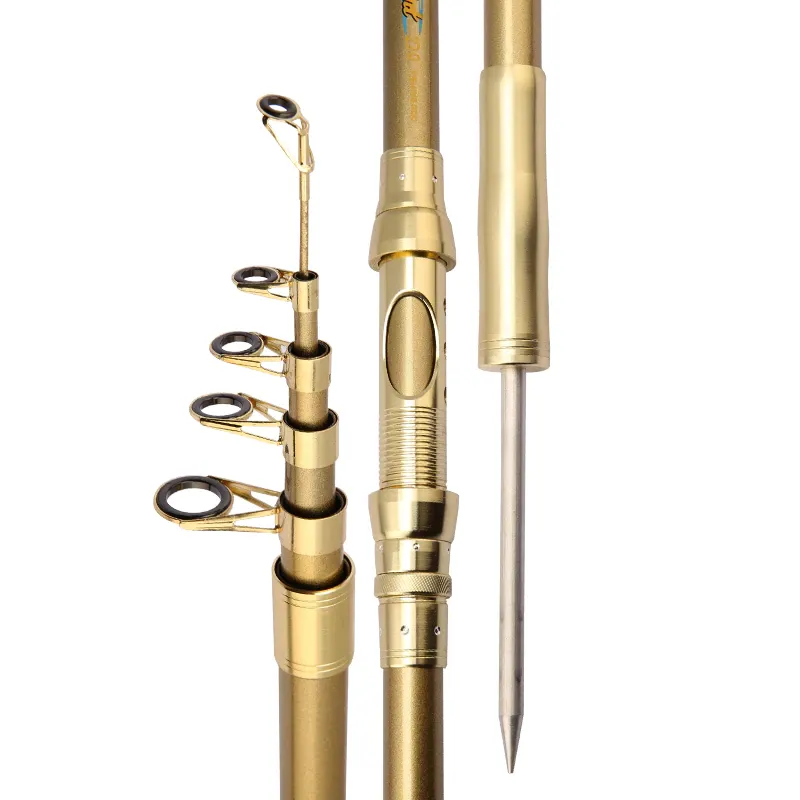 Telescopic Super Strong Fishing Rod Portable Spinning Cast rod Sea Fishing Rod