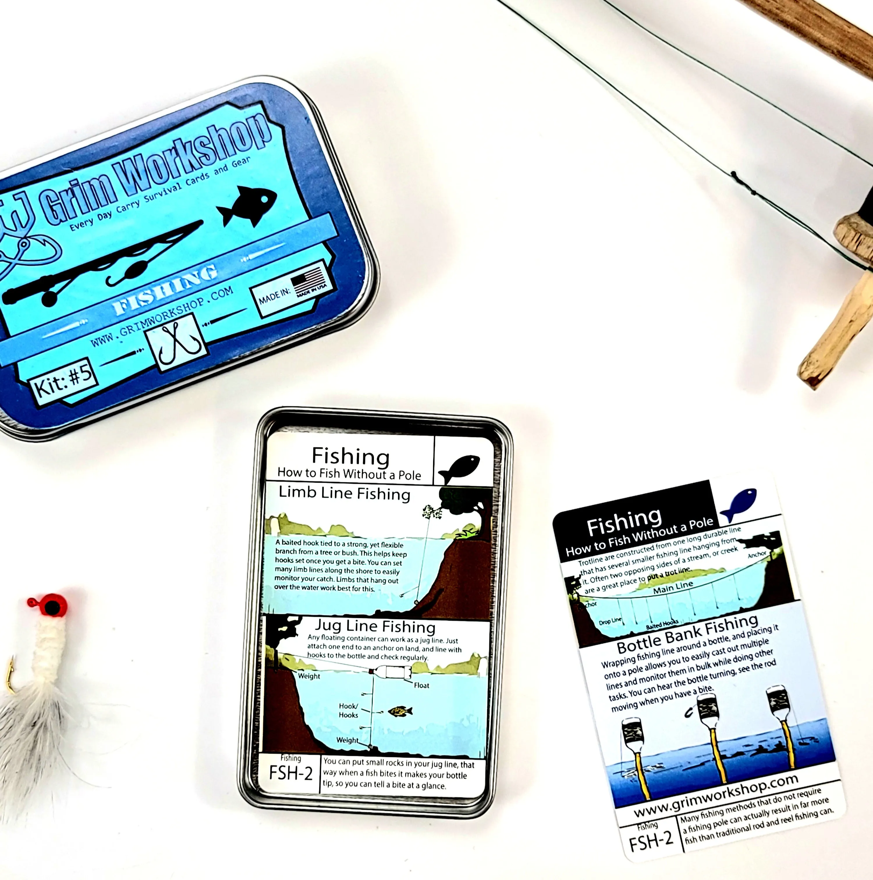 Tip Card FSH-2: How to Fish Without a Pole