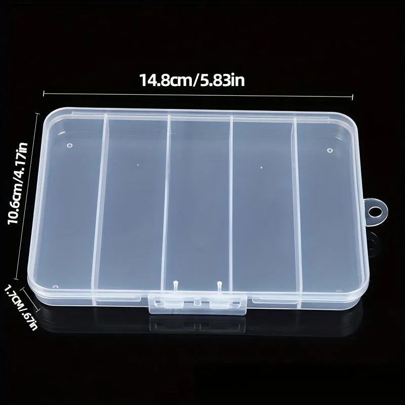 Transparent Fishing Lure Box for Organized Tackle Storage