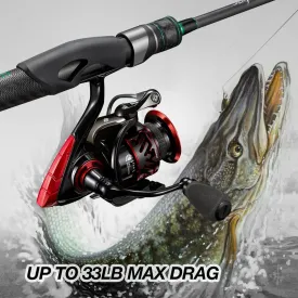 Ultra Smooth Powerful Carbon Fiber Spinning Reel
