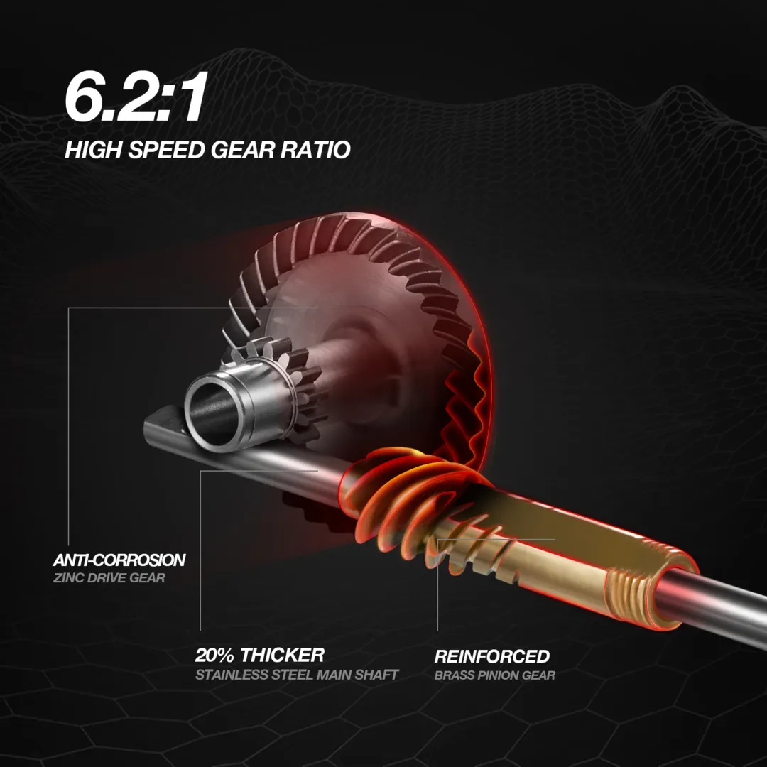 Ultra Smooth Powerful Carbon Fiber Spinning Reel