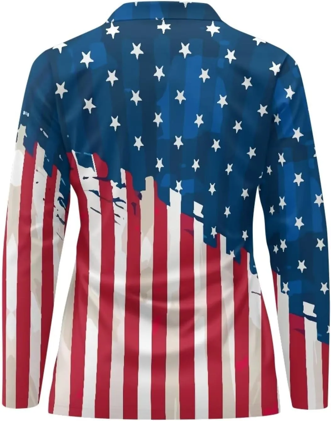 Women's Golf Polo Shirts Long Sleeve V Neck Tennis Shirt Quarter Zip Pullover Running Tops for Ladies XS-XXL