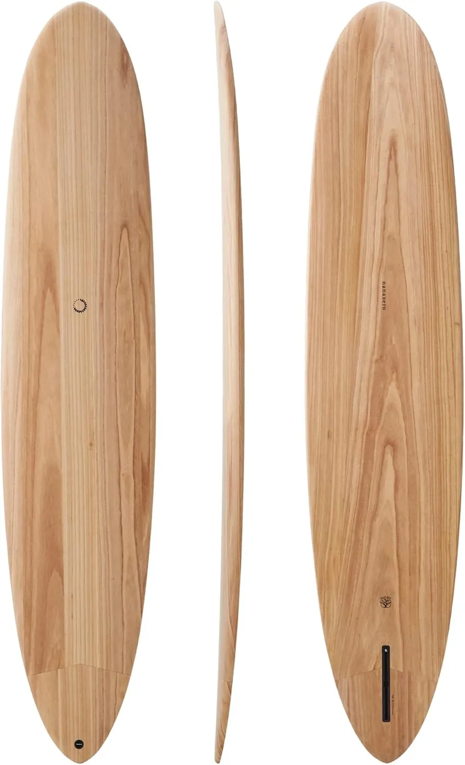Wood Skin Surfboard Longboard LOG01, Durable and Light-Weight Structure