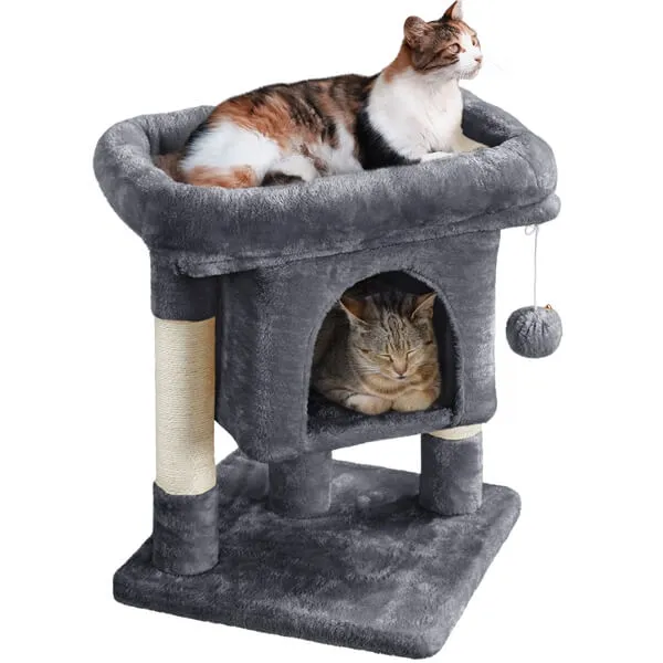 Yaheetech 23.5in Cat Tree Tower
