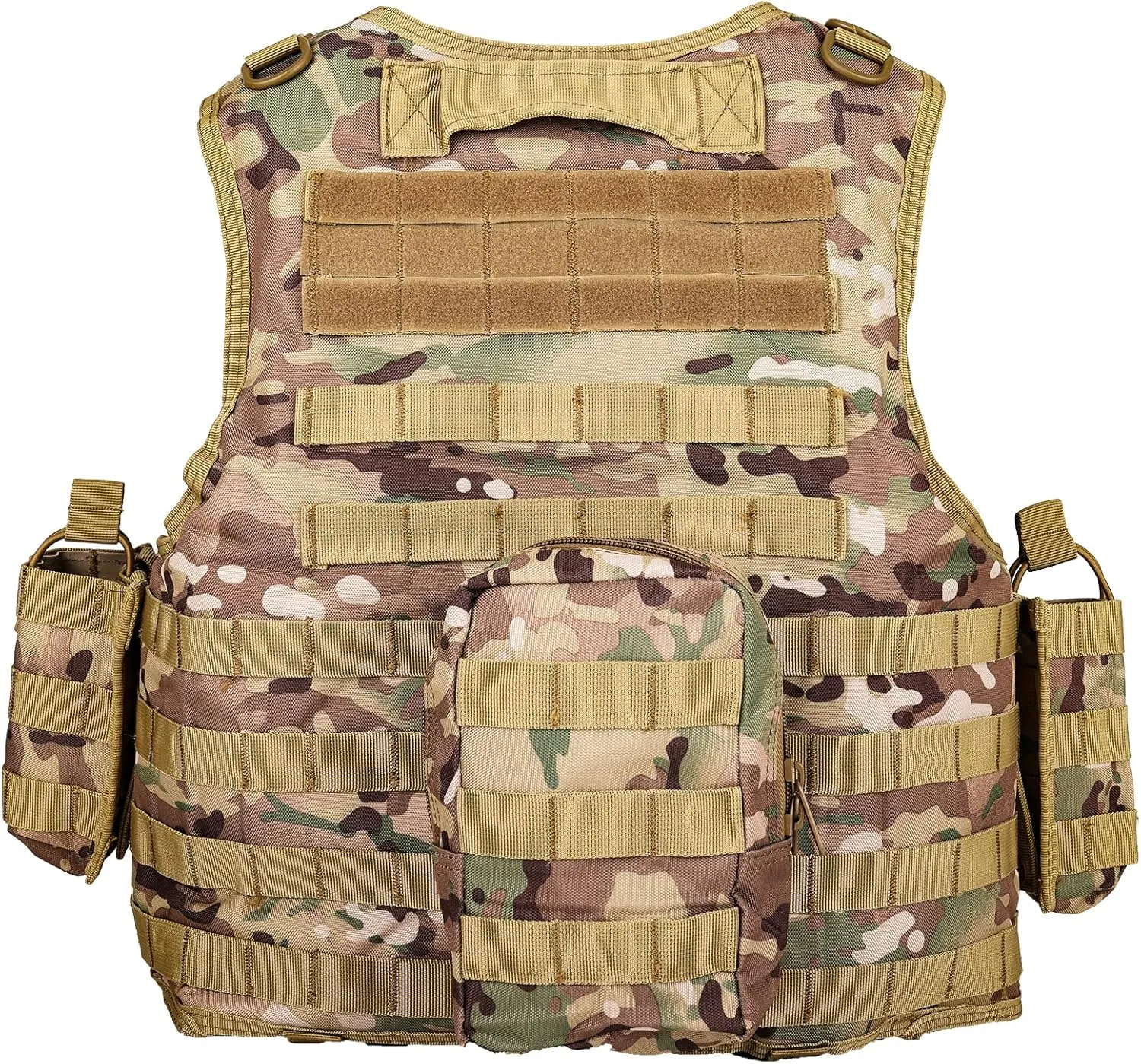 YAKEDA Adjustable Tactical Airsoft Training Vest | Camping, Fishing, Hunting,Gift for Halloween and New Year